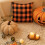Halloween geruite kussensloop van polyester en linnen (2 stuks) 6