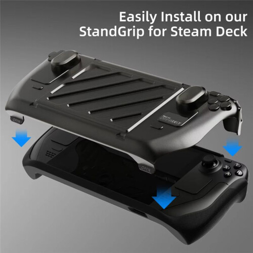 Hard Shell Protective Case for  LCD/OLED Front Cover Portable Protective Case Enhanced Gaming Experience Black