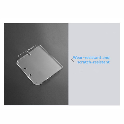 Protective Case for 2DS Crystal Shell Game Console Protection Transparent Design Scratch-Resistant 1