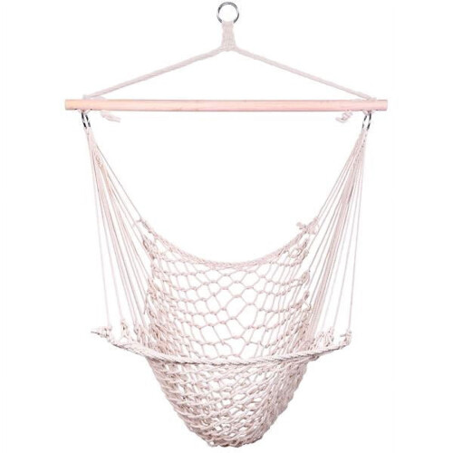 Hammock Chair Hanging Rope Swing 2 PCS 2