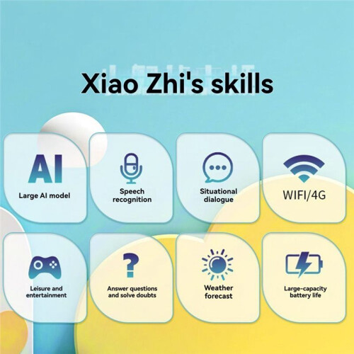 AI Chat Robot Retro Speaker Chatbot 2.0 Polegadas Display ESP32-S3 AI Voice Chat Robot Doubao Xiaozhi AI Speaker Preto 1