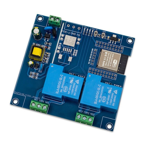 ESP32 2-Channel 30A Relay Module with Case  WiFi Development Board AC220V Support Secondary Development 1