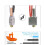 Ceramic Hot End Kit, 24V 60W High-Speed Heating Plate Printing Hot End Component,for  Kobra2 3