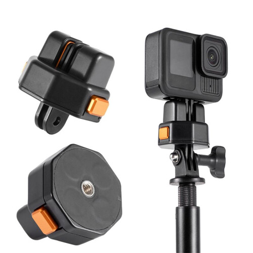 Magnetic Quick Release Adapter Base Mount Bracket for  13 12 11 10 9/ Action 5 Pro/4/3 1/4 Magnetic Base 2