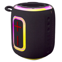 Altavoz IPX5, Resistente Al Agua, con Luz RGB de Colores, Compatible con Reproducción USB/TF/AUX, Función de Recepción de Sonido, Color