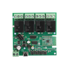 Wifi Relay Module 4-Channel AC/ 7-32V Type-C 5V for EWeLink APP 433Mhz Remote