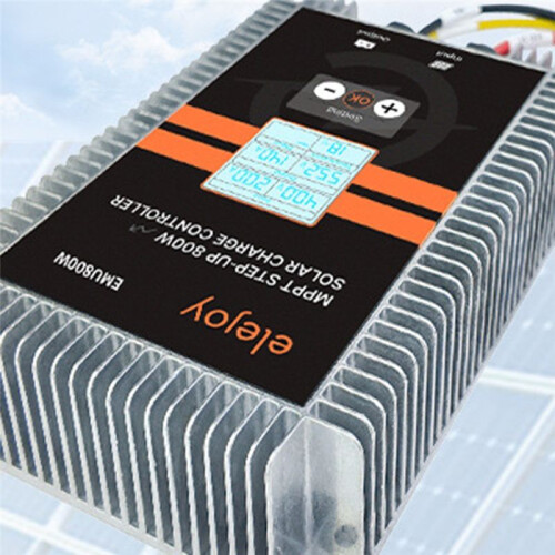 Elejoy  MPPT Solar Controller 24V36V48V60V72V Universal 800W Step /Down Voltage Auto Universal Photovoltaic Controller 2