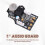 Dual Channel Volume Audio Board for  Game Gear Using ELNA Audio Capacitors, Max Double Volume Grey 5