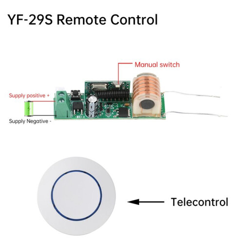 4-10V YF-29S Pulse Arc Igniter High Voltage Package Drive Board Arc Ignition Module Electronic Lighter Kit 2