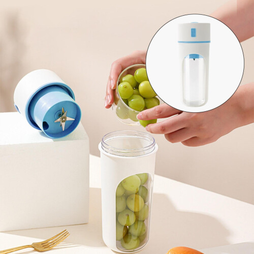 Portable electric juice cup with USB charging