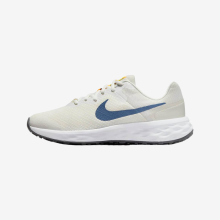(UK5, White) Nike Revolution 6 GS Kids' Road Running Sneakers