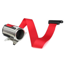 Retractable Barrier Strip Stainless Steel Housing Wall Mount Retractable Strip for Parks Schools Queue Barrier