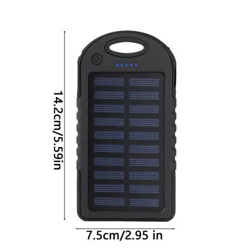 Μίνι Power Bank20000mAh Μπαταρία ηλιακής ενέργειας γρήγορης φόρτισης30000mAh συμβατή με 1