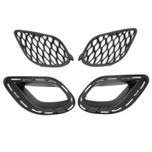 Bumper Fog Light Grille Cover Bracket Kit for Charger 2015-2022, 68280492AA 68280493AA 68280498AA 68280499AA
