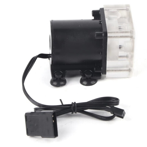 G1/4 Thread for PC Water Bump Noiseless CPU Water Bump Computer Water Cooling System Pump G1/4 Thread for PC 500L/H 2