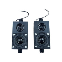 2PCS 2 Inch 8 Ohm 8 Watt Neodymium Magnetic Subwoofer Two-Way Passive Speakers for High-Quality Audio Experience