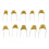 500Pcs/Box 10Values X50Pcs (0.1Uf - 10Uf) Monolithic Ceramic Capacitors Assorted Kit with Storage Box 2