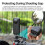 Anti-Scratch Flip Protective Case with Rope Anti-Fall Lens Protector Full Coverage Protection Shell for  X5/X4 10