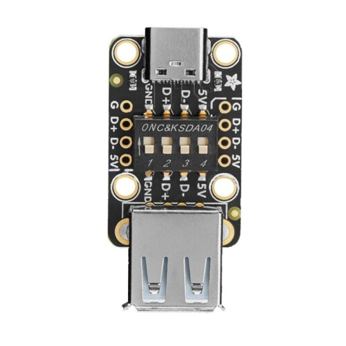 For Adafruit Switchable USB Type A Zu C Breakout Board USB Kabel Switchboard 40mm X 2mm X 9.5mm