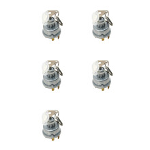 5X Universal Tractor Plant Ignition  with Keys Ignition  for 128SA Massey Ferguson 30 275 Case JCB 35670