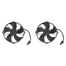 2X Motorcycle Radiator Cooling Fan UTV/ATV Fan VA75-A101-90A 2413007 for Sportsman 850 Sportsman 1000 XP1000