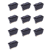 10X Universal Electric Power Window Button 5 Pin 20A 12VDC for Car Truck Vehicle
