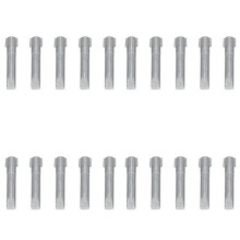 20Pcs Zince Anode for Outboard Engine 50HP-225HP 62Y-11325-00 62Y-11325-01