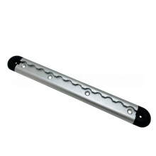 2 Set 304.8mm Semi-Circular Aluminum Rail with 4pcs Pull Tab & End Cap for Enclosed Trailer Trucks  RV