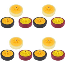 12 Pcs 6 Inch/15Cm Car Polishing Waxing Pad Sponge M14 Wheel Polishing Waxing Pad Kit Tool for Car Polisher