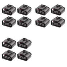 12pcs for 4B0973724 Car Ignition Coil Plug Connector Repair Kits Auto Harness Plug Terminal Removal Tool