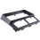 2X Kit de Estrutura de Rádio de Carro de 9 Polegadas para  Forester Impreza Painel Estéreo de Montagem da Placa Frontal Do Console Central 2