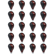 20X Red Leather Automatic Transmission Gear Shift Knob for ES is RX GS Gear High Quality