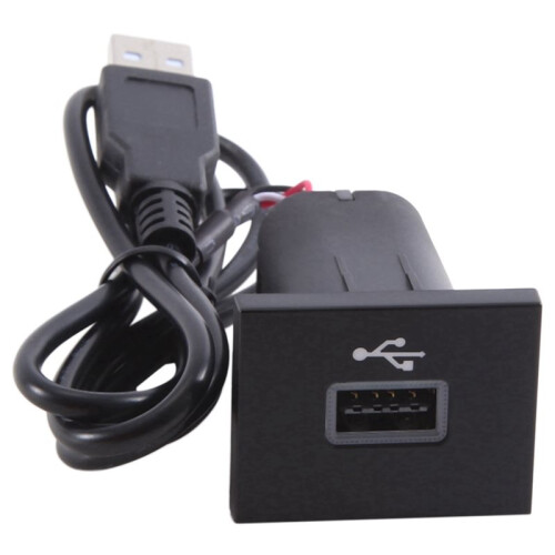 2X Car USB Input Adapter Audio Radio U-Disk Flash Socket Interface Cable for  Focus 2 Mk2 2009-2011 1
