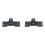 2PC 380mm Tire Changer Machine Rubber Protection Plate Pad Mat for Enhanced Durability 1
