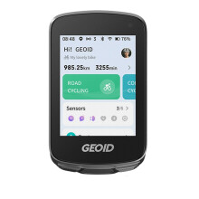GEOID CC700 Pro Bicycle Computer GPS 2.8-Inch Touchscreen Bike Speedometer Global Map Navigation Cycling Odometer for Strava