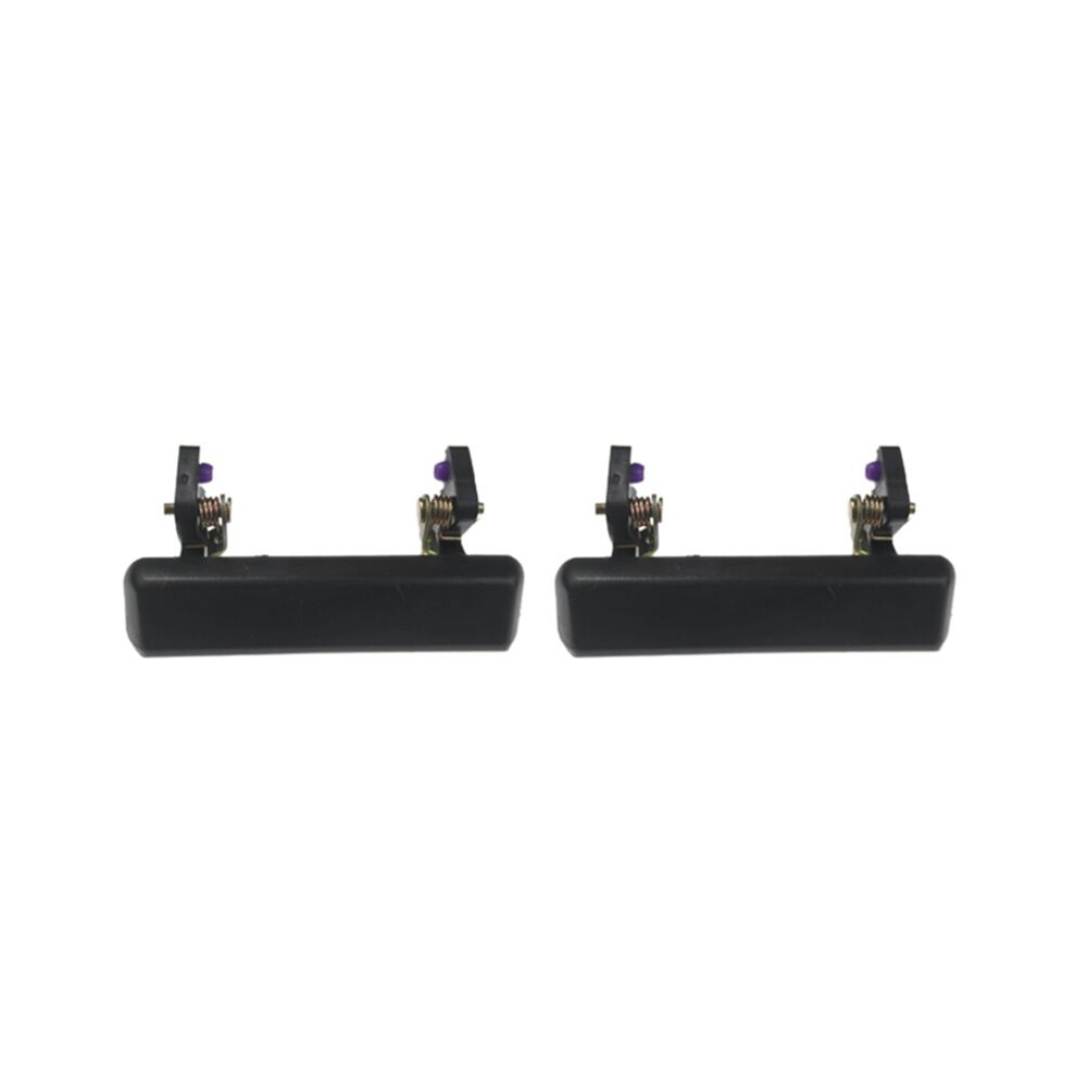 2X 8282083000 Car Exterior Door Handles Outside Door Handles For Samurai 1986-1995 Black 4711854035679