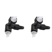 2X Cotovelo Do Tubo de Controle da Embreagem da Caixa de Câmbio 13105589 13105590 para Cruze Astra Turbo F13 F17 F23 F35