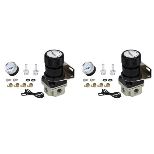 2X T2 Controller Turbo Boost Manuale Universale 1-150 PSI SR20DET SR Nero