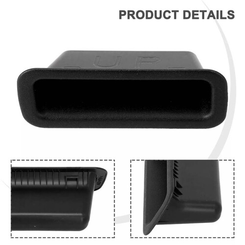 2X Black Liftgate Inside Handle Pull 90940-1LA0B for   Q50 Q60 QX80 G37 Murano Pathfinder Trunk Lid Pull