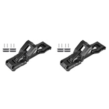 2X für   Jk Jku Jl Jlu 2007-2021, Auto-Klappstufe, Türscharnier, Trittfußpedal, Faltbar