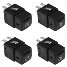 4X 90228200 Botón Pulsador del Interruptor de Control de Luz Antiniebla para Calibra Astra F Corsa A Corsa B Tigra A 1995 1996