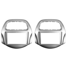 2X Fascia de Radio de Coche para DAEWOO MATIZ/ SPARK/ BAIC/ BEAT (9 Pulgadas) 2018+ Marco de Panel Estéreo con Reproductor MP5 Android