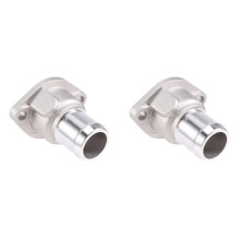 2X Radiateur Koelvloeistof Slang Connector Flens 026121145E voor A6 Santana B3 B4 Lupo Caddy