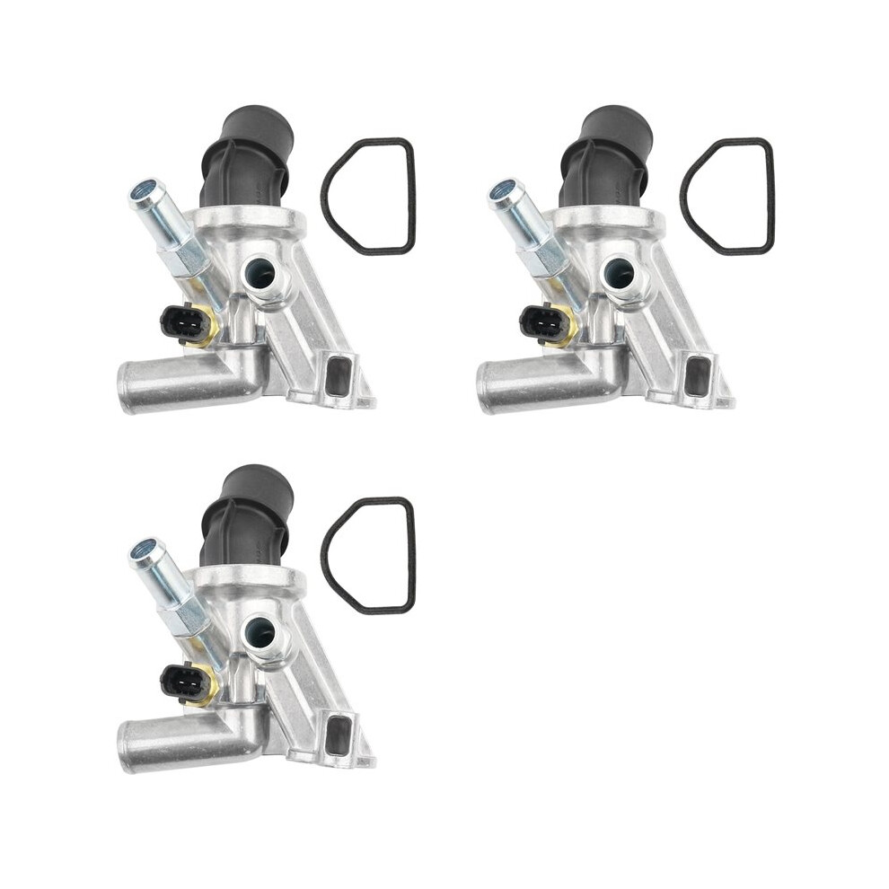 3X New High Quality Car Thermostat Thermostat Assembly 68027612Aa 068027612Aa For 2.8 Crd 2007 - 2010 4712316513711