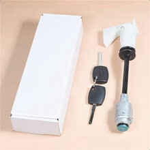 2X Long Type Rod Bonnet Release Lock Repair Kit 4 Keys Set for Focus MK2 2004-2012 1343577 4M5AA16B970BA