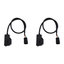 2X HXJS-4805D Model Electric Pedal Accelerator 0-4.65V Output 12-96V Input Accelerator Control Box Accelerator Coil