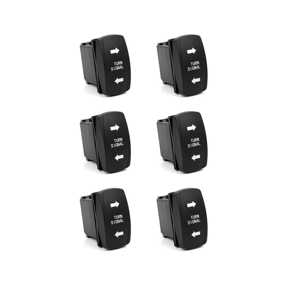 6X Turn Signal Rocker Led For Rv Vehicle Off-Road Pickup Tractor Boat Motorcycle 4Pin Universal 4713187219382