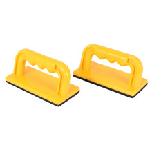 Wood Cutting Push Stick Block 2-Pack Set – Angle Handle Foam Pad Holder Blocks For Cutting Jointer, Table Saw
