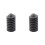2X Radiator Top Mounting Bracket 17117514402 for  E46 E53 E60 E65 E66 E81 E90 Water Tank Rubber Sleeve 1
