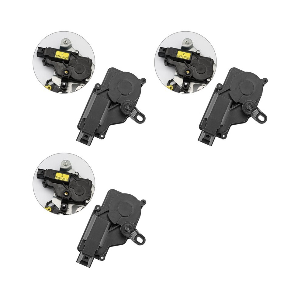 3X Tailgate Door Trunk Lid Lock Actuator Motor For 2005-2010 Sportage 95750-1F020 812901F020 81290-1F020 4713564164106